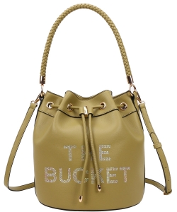 The Bucket Hobo Bag TB1-L9018 OLIVE